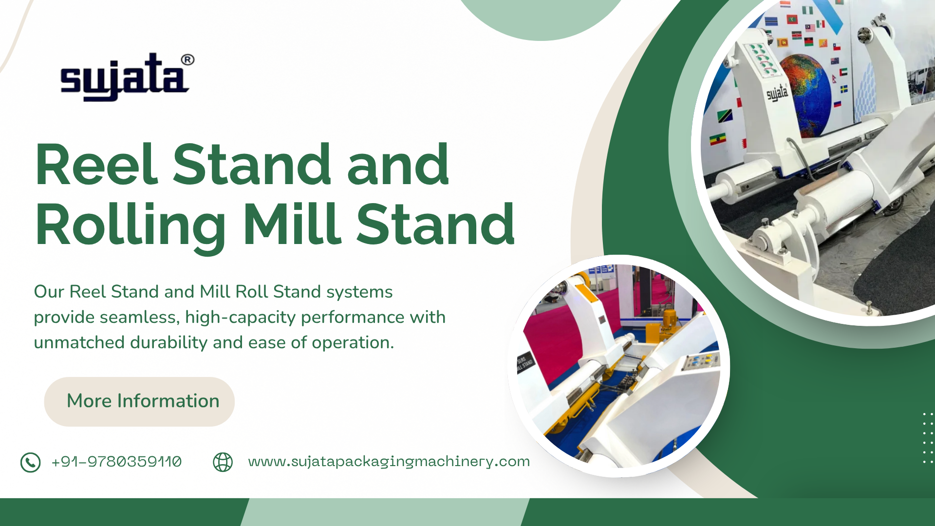 Reel Stand and Rolling Mill Stand | Sujata